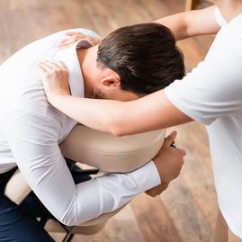 Seated Head & Shoulder Massage